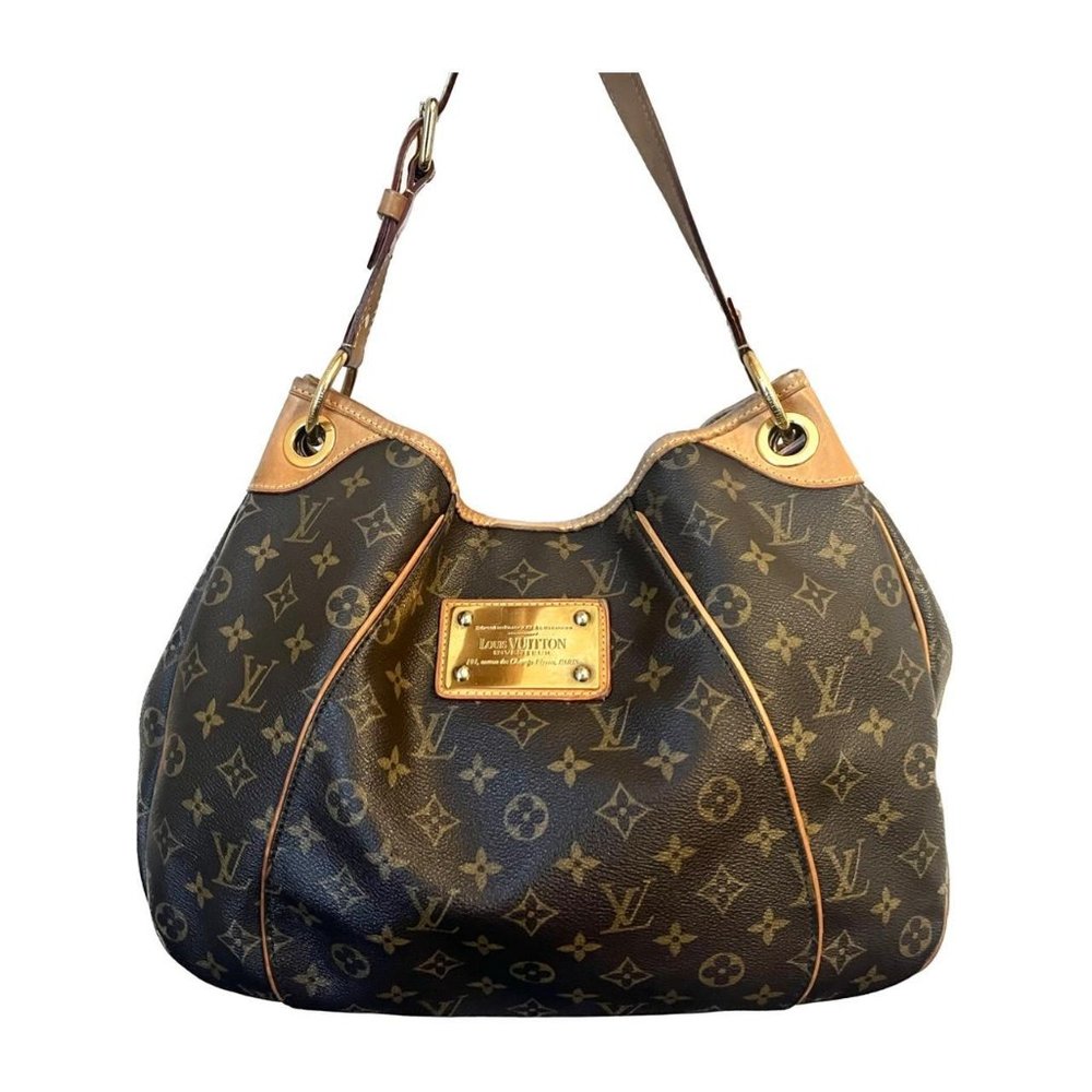 Vintage Louis Vuitton Galliera PM Bag in Brown LV Monogram Canvas